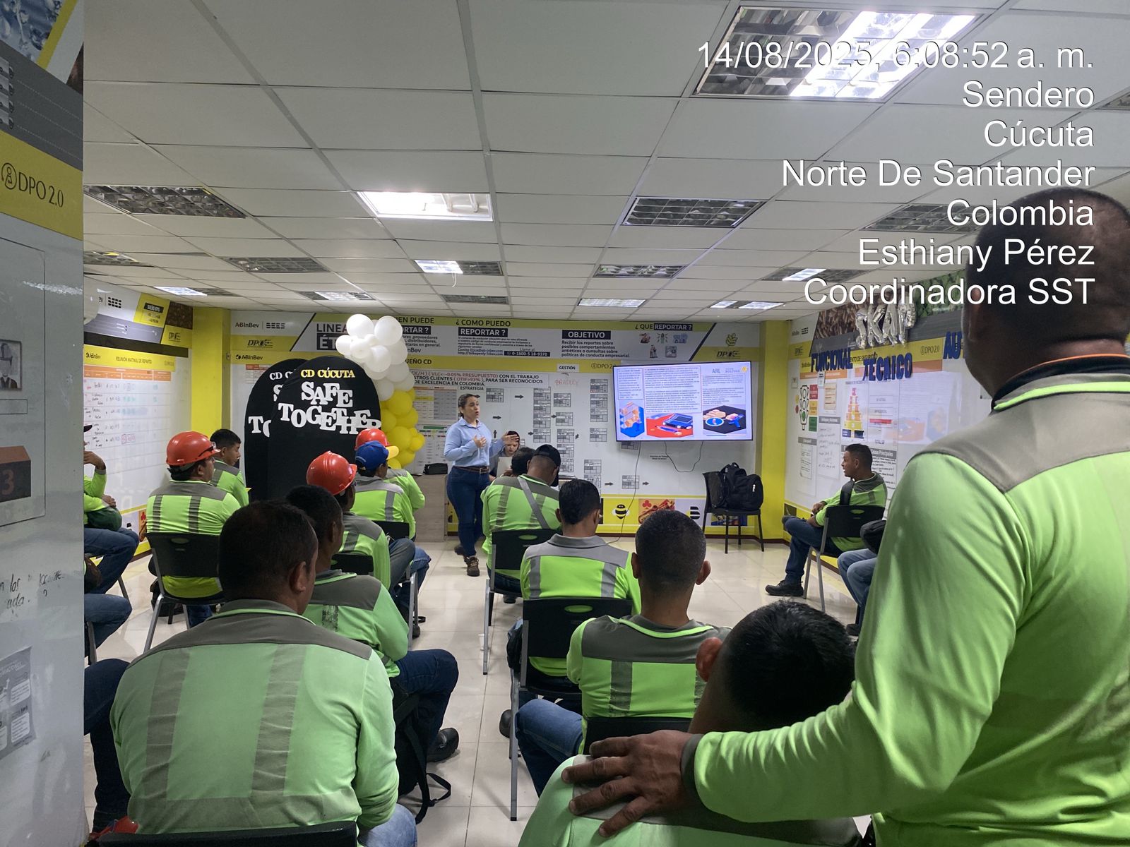 Evidencia de capacitación